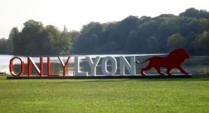 Lyon advertises itself in English, the new lingua franca