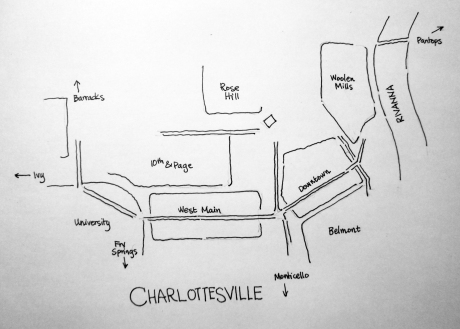 Charlottesville mental map